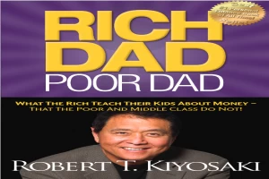 غلاف كتاب rich dad poor dad بقلم روبرت تي كيوساكي غلاف كتاب rich dad poor dad بقلم روبرت تي كيوساكي